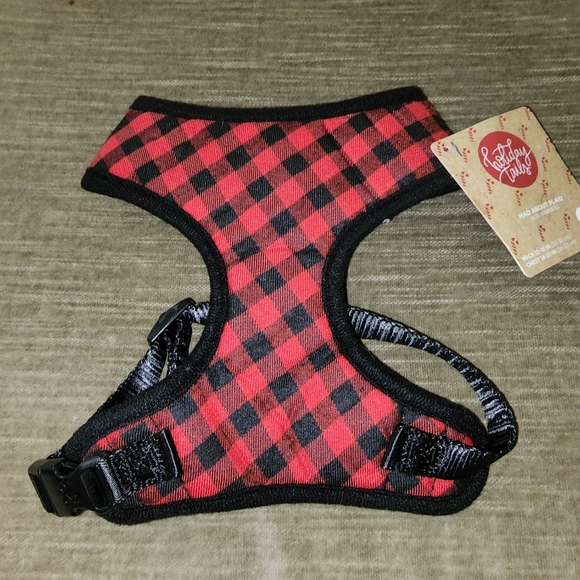 holiday tails Dog Holiday Tails Plaid Dog Harness Poshmark